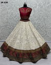 Anjani Art 2621A TO 2621D Series Georgette Bridal Lehenga Choli Wholesale Suppliers In Mumbai